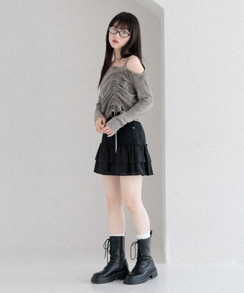 ミドルブーツ KRISTIN DANA BOOTS_2color Heather ブーツ ミドルブーツ 907442 レディース : ZOZOTOWN