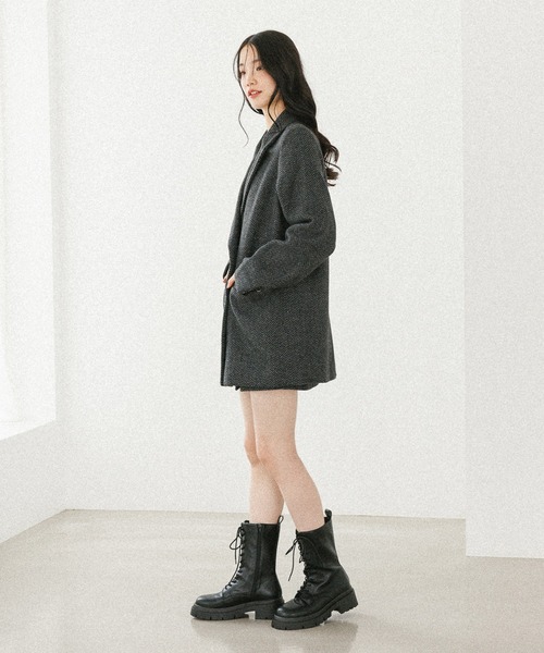Heather アソートミドルブーツ サイドゴア Heather ブーツ ミドルブーツ 907442 レディース : ZOZOTOWN