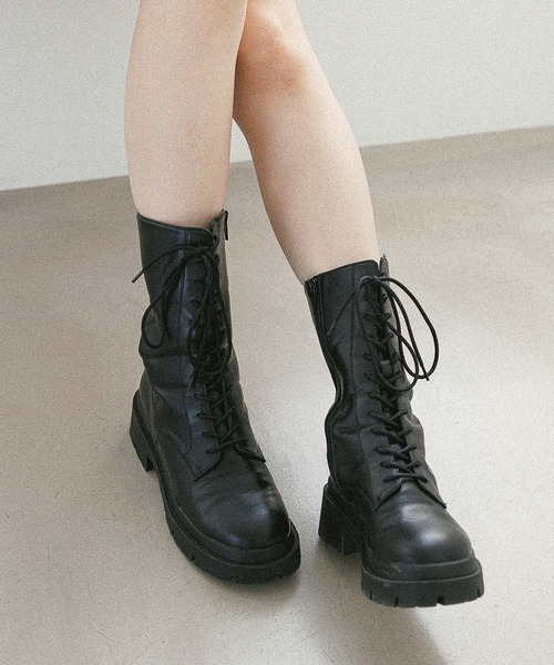 ブーツ ミドルブーツ　907442 レディース