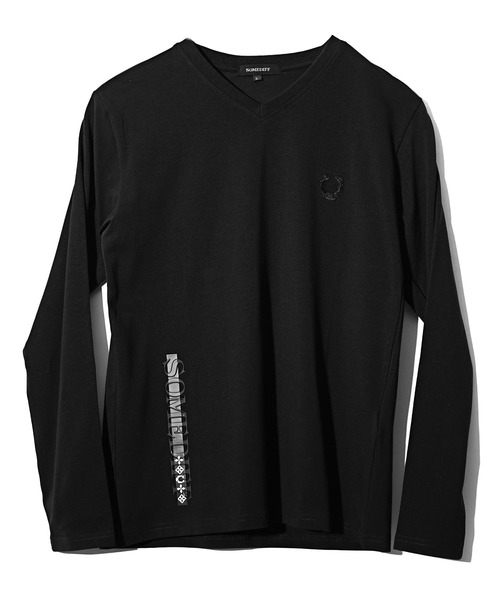 someit フーディー　ロンT SOMEDIFF（サムディフ） tシャツ ウォッシャブルPU×多様ラバープリント
