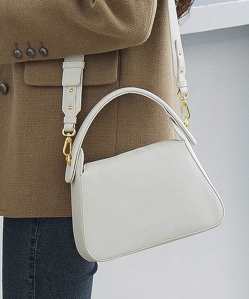 韓国デザイン レザーハンドバッグ レザー牛革ショルダー BAG 牛床革レザー2WAYショルダーバッグ 韓国ファッション