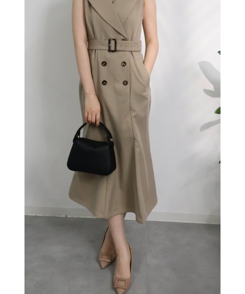 SAISON DE PAPILLON ショルダーバッグ バッグ 牛床革レザー2WAY