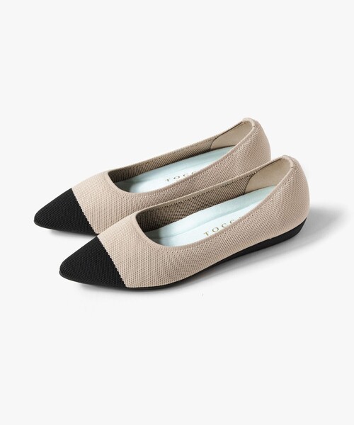 TOCCA パンプス steppi×TOCCA BICOLOR POINTED PUMPS : ZOZOTOWN