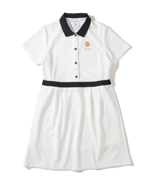美品　マークアンドロナ　ポロワンピース　ノースリーブ　ドレス　スカル　ネイビー MARK&LONA ワンピース Acer Polo Dress | WOMEN : ZOZOTOWN