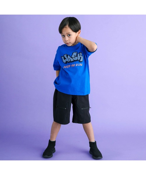 WudgeBoy W half zip t-shirt [AZR-wb-0001-11] – YZ
