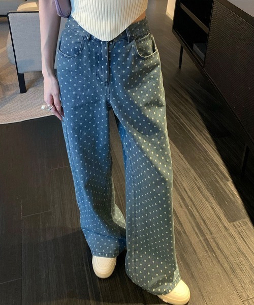 DIAVEL ジーンズ デニム デニムパンツ 「4色展開」韓国っぽストリート