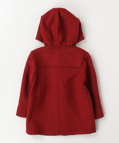 BURBERRY」 「KIDS」ダッフルコート 3Y レッド キッズ BURBERRY