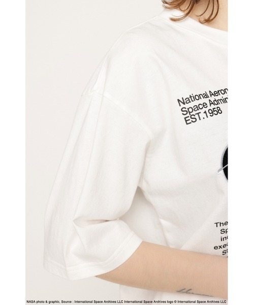 SLY tシャツ NASA GRAPHIC OVER T/SH ナサ グラフィック