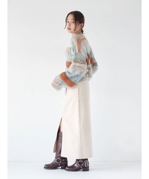 Ungrid（アングリッド） スカート スリットタイトスカート : ZOZOTOWN