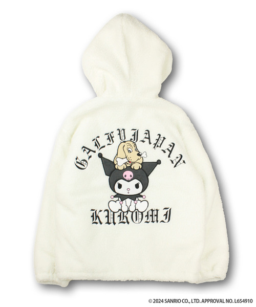 GALFY パーカー 「GALFY/ガルフィー」×「KUROMI/クロミ