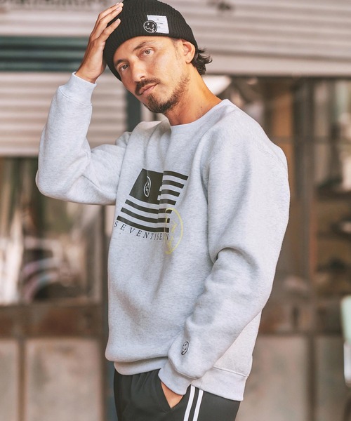 seventy seven トレーナー スウェット msw1514- middle onz sweat