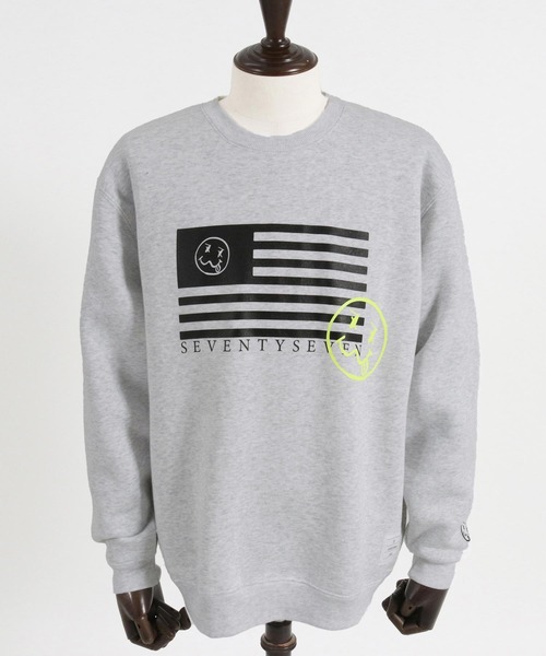 seventy seven トレーナー スウェット msw1514- middle onz sweat