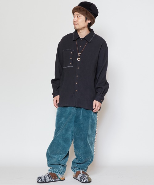 チャイハネ（CAYHANE） シャツ 「チャイハネ」シェパベMEN'Sシャツ M