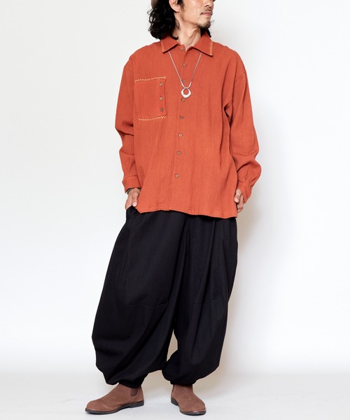チャイハネ（CAYHANE） シャツ 「チャイハネ」シェパベMEN'Sシャツ M