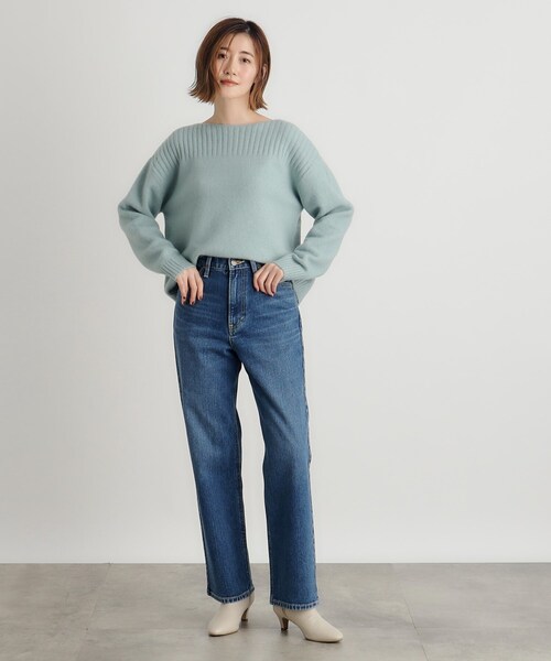 デニム・ジーパン GROVE MAT STRAIGHT DENIM PANTS 4BKH054 GROVE MAT STRAIGHT DENIM PANTS 4BKH054 ボトムス