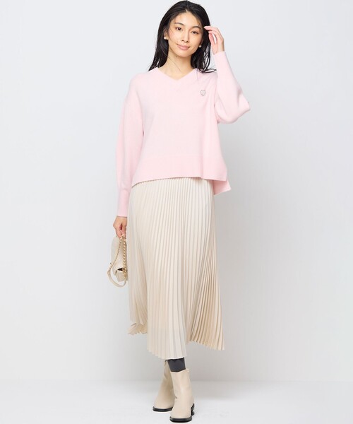 スカート レザーライクサテン プリーツスカート : ZOZOTOWN Yahoo!店