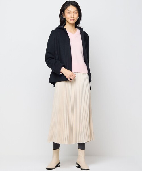 スカート レザーライクサテン プリーツスカート : ZOZOTOWN Yahoo!店