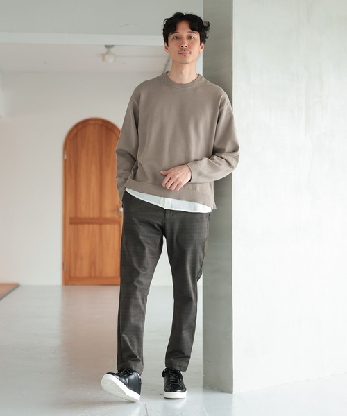 GLOBAL WORK（グローバルワーク） パンツ スマらくイージーパンツ+WARM