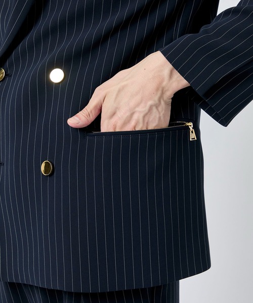 【CULLNI】ダブルジャケット&スラックスセットアップ CULLNI [クルニ] 2021SS セットアップコーディネート