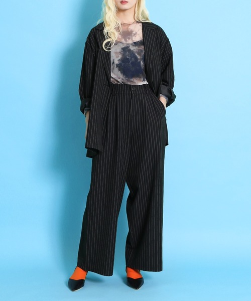 PUNYUS（プニュズ） ジャケット テーラードジャケット ピンストライプ