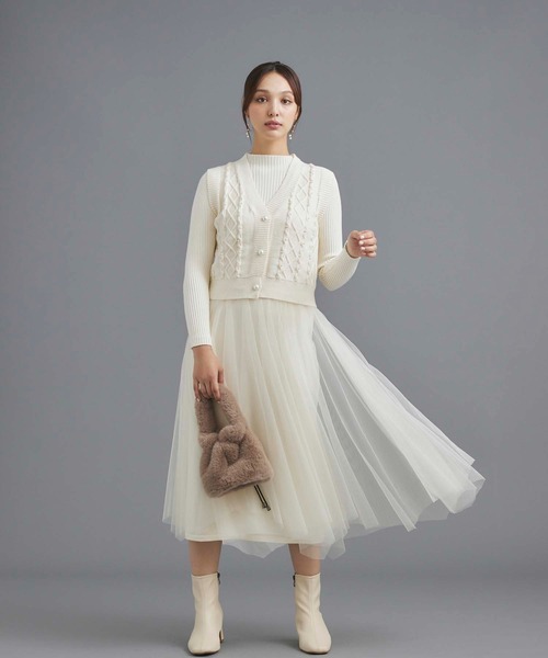 fifth（フィフス） ワンピース ベストセットチュールドッキング