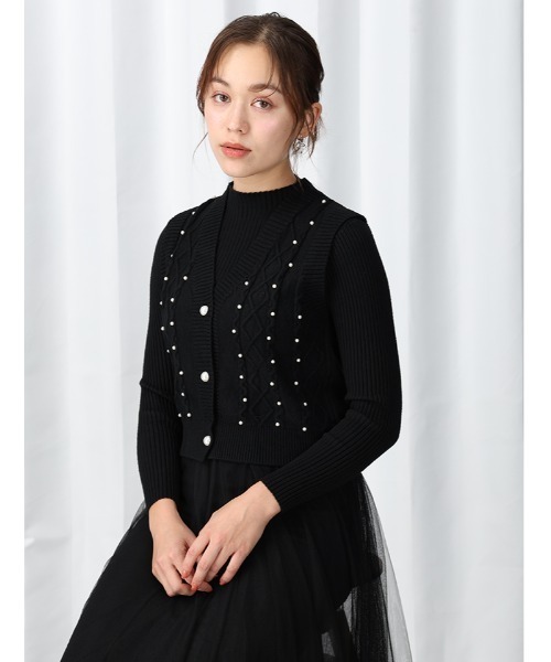 fifth ワンピース ベストセットチュールドッキングワンピース