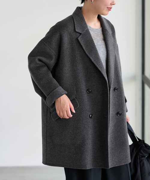 【natu】Framework フレームワーク　ハミルトンコート FRAMeWORK（フレームワーク） コート アウター 「追加」ハミルトン