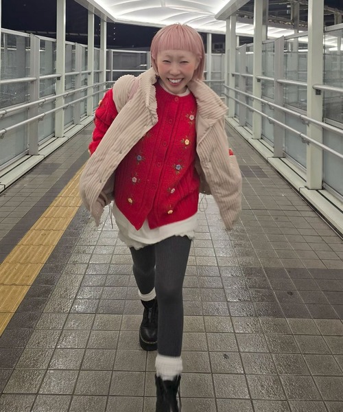 あいぼん‎‎　willfully アイボリー　ダウンベストショール Alley Tokyo ダウンベスト ベスト モンスターエコダウンベスト