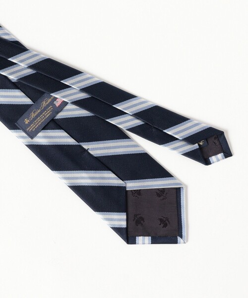 BEAMS F ネクタイ Brooks Brothers / レップストライプ : ZOZOTOWN