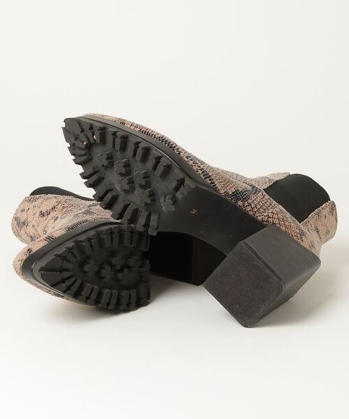 「EVRIS」 ショートブーツ M ブラウン レディース_画像3