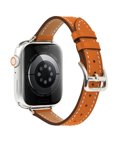 腕時計 アップルウォッチ バンド スイフトレザー スリム「42(Series1/2