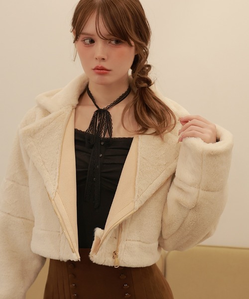 M DOLLY レザージャケット ライダース *M DOLLY original* reversible