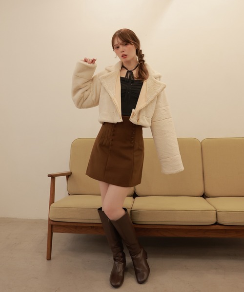 M DOLLY レザージャケット ライダース *M DOLLY original* reversible