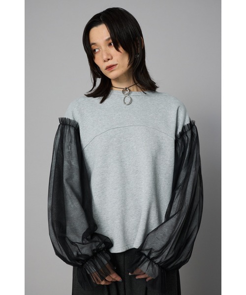 HeRIN.CYE Tulle layer tops チュールレイヤートップス レディース