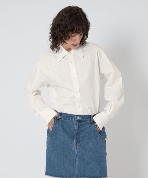ブラウス シャツ 「ASTRAET」ステッチ レギュラーカラーシャツ レディース ASTRAET ブラウス シャツ 「ASTRAET」ステッチ レギュラーカラー