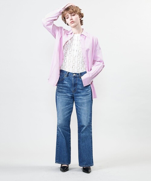 ブラウス シャツ 「ASTRAET」ステッチ レギュラーカラーシャツ レディース ASTRAET ブラウス シャツ 「ASTRAET」ステッチ レギュラーカラー