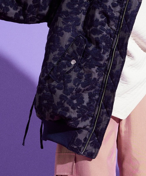 メゾンスペシャル　カレッジブルゾン　ネイビー MAISON SPECIAL（メゾンスペシャル） ブルゾン FREE ネイビー