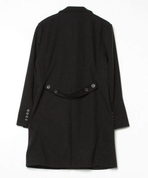 「BLACK by VANQUISH」 コート M ブラック メンズ_画像2