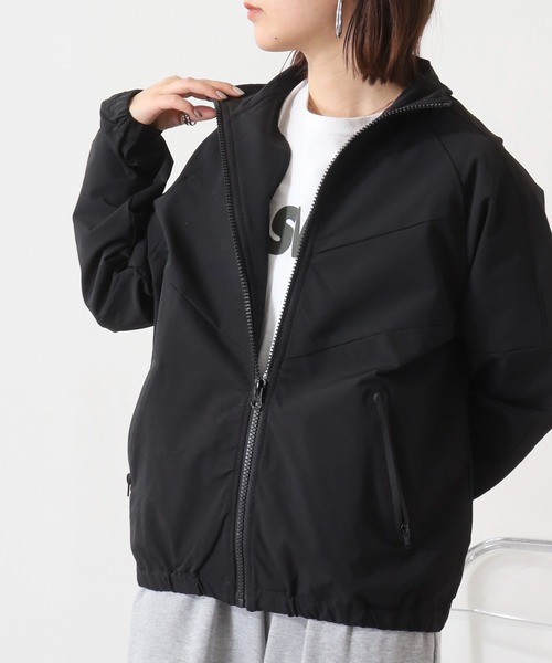 ナイロンジャケット・パンツセット M ブラック MMMM セットアップ ナイロンストレッチセットアップ/トラックトップ