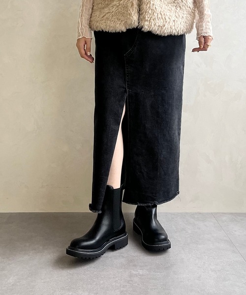 Oriental Traffic ブラックブーツ ORiental TRaffic（オリエンタルトラフィック） ブーツ M ブラック