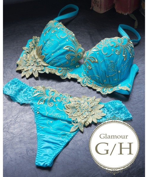 ルルクシェルブラジャー Due Perle（ドゥペルル） ブラジャー ショーツセット GカップHカップ