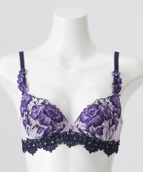 Due Perle ブラジャー ショーツセット GカップHカップ「しっかり