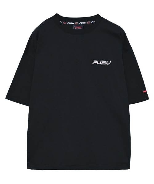 FUBU tシャツ フブ ブランド ロゴ ラインストーン 刺繍 クルー