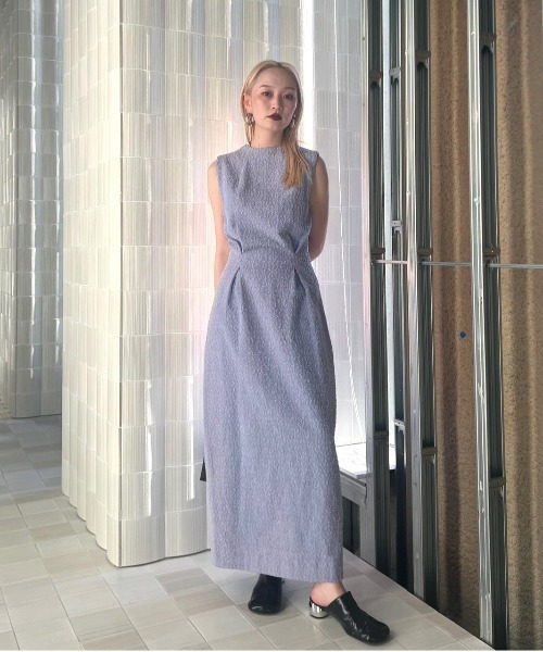 Ameri（アメリ） ワンピース ORIGINAL PUNCHING CHINO DRESS