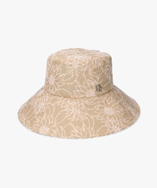 Chapeau d' O（シャポードオー） 帽子 ハット Flower EMB Capeline