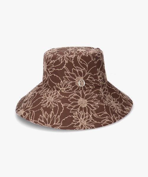 Chapeau d' O（シャポードオー） 帽子 ハット Flower EMB Capeline