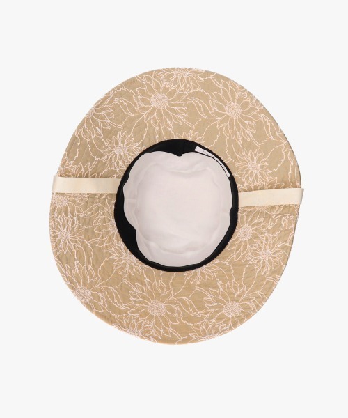 Chapeau d' O（シャポードオー） 帽子 ハット Flower EMB Capeline