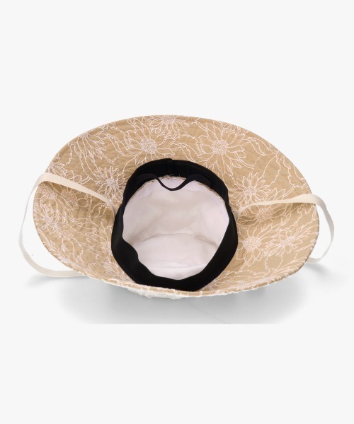 Chapeau d' O（シャポードオー） 帽子 ハット Flower EMB Capeline
