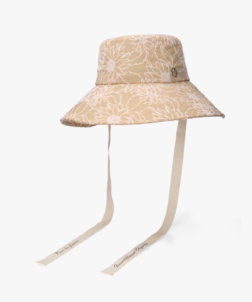 Chapeau d' O（シャポードオー） 帽子 ハット Flower EMB Capeline