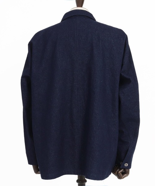 CAMBIO（カンビオ） カバーオール mj10555-ラグランスリーブデニム